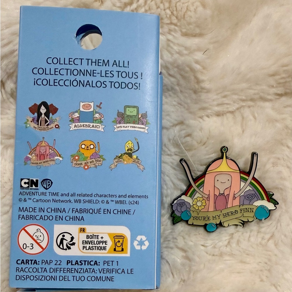 Loungefly Adventure Time Portrait Banner Blind Box Enamel Pin